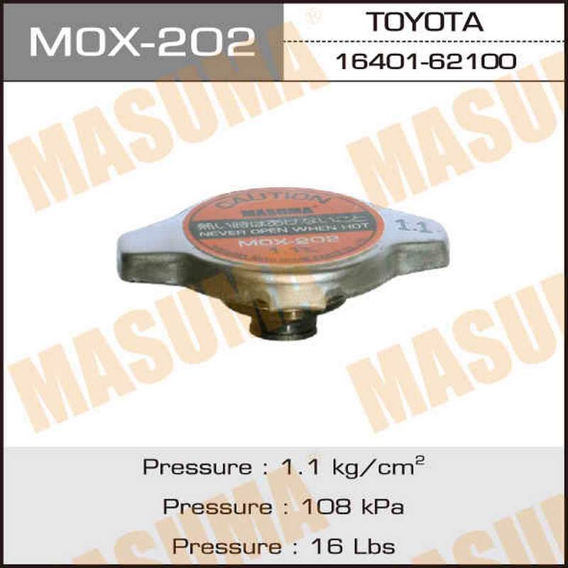 Крышка радиатора Masuma MOX-202