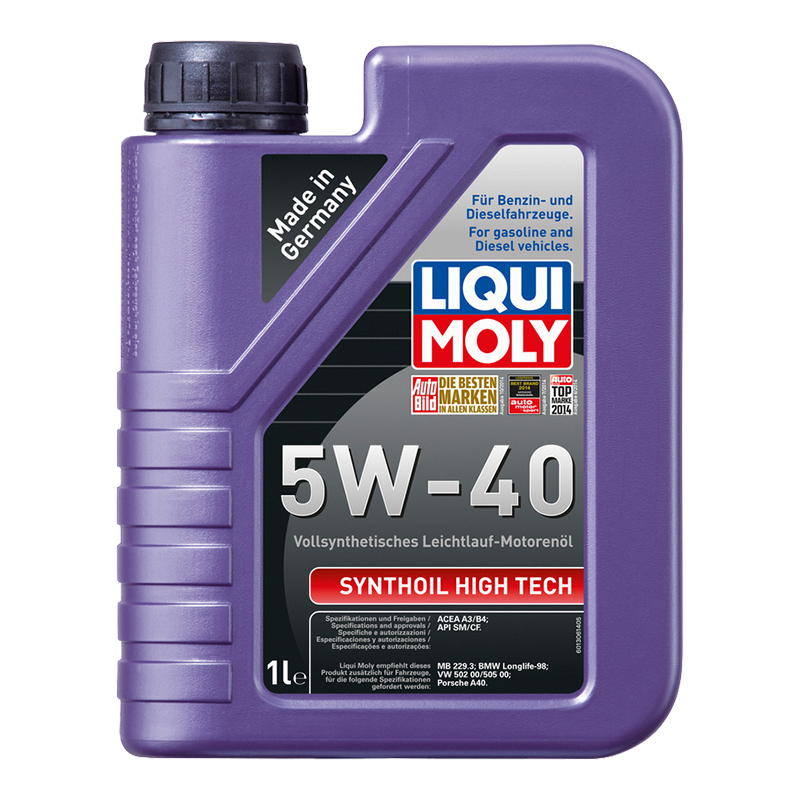 Масло моторное 1924 LiquiMoly SynthoilHighTech синтетика 5W40 1л