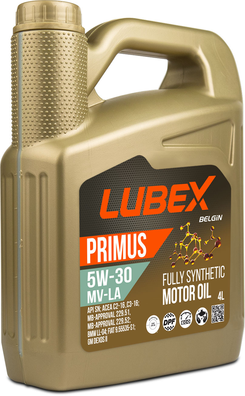 Масло моторное LUBEX PRIMUS MV-LA 5W-30 4л.
