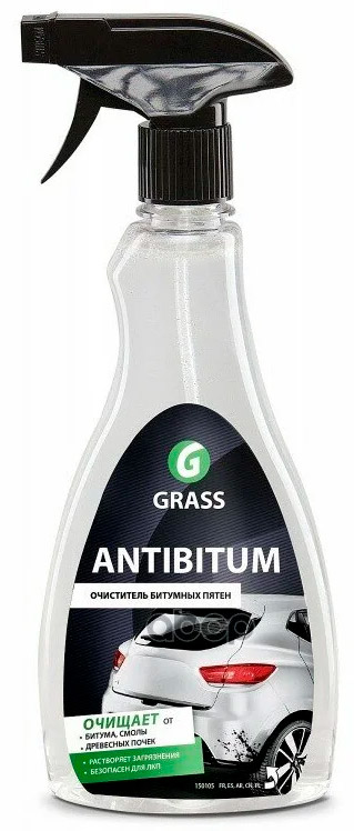 Очиститель Битумных Пятен (500 Мл) "Grass" "Antibitum" Триггер GraSS 150105