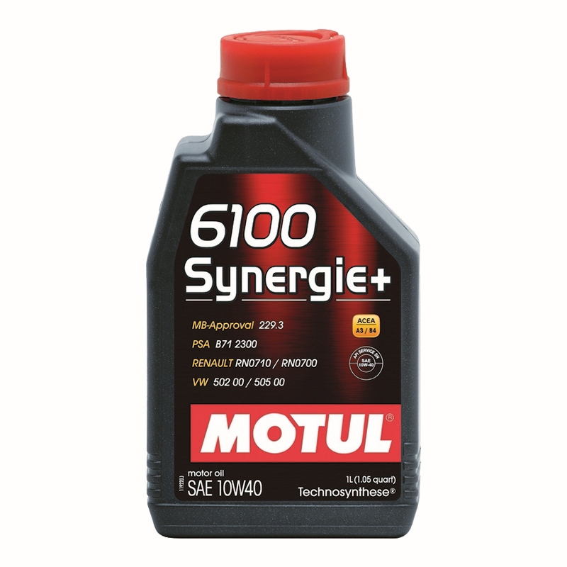 Моторное масло Motul 6100 Synergie+ 10W40 1л