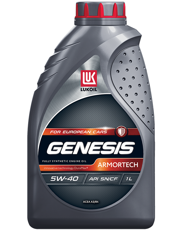 Моторное масло Лукойл Genesis Armortech 5W40 1л