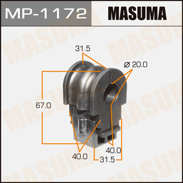 Втулка стабилизатора MASUMA MP-1172