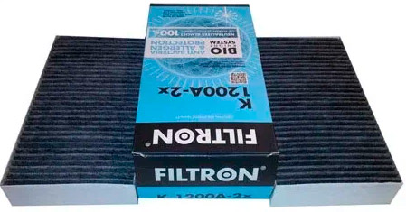 Фильтр салонный FILTRON K1200A-2X