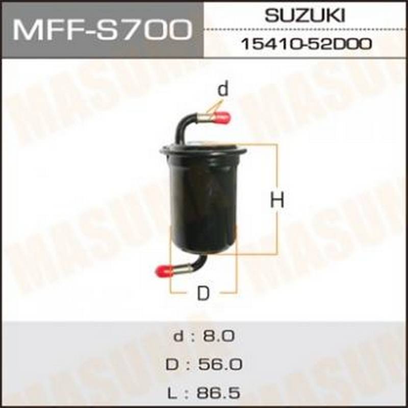 Фильтр топливный Masuma MFF-S700