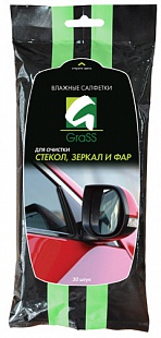 IT-0313 Влажные салфетки для стекл, зеркал и фар GRASS 30 шт.
