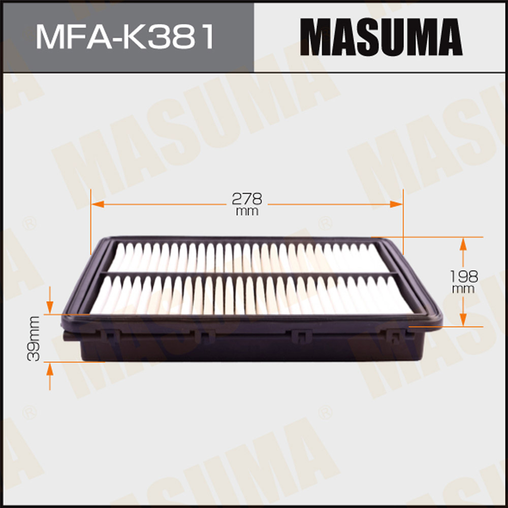 Фильтр воздушный MASUMA MFA-K381