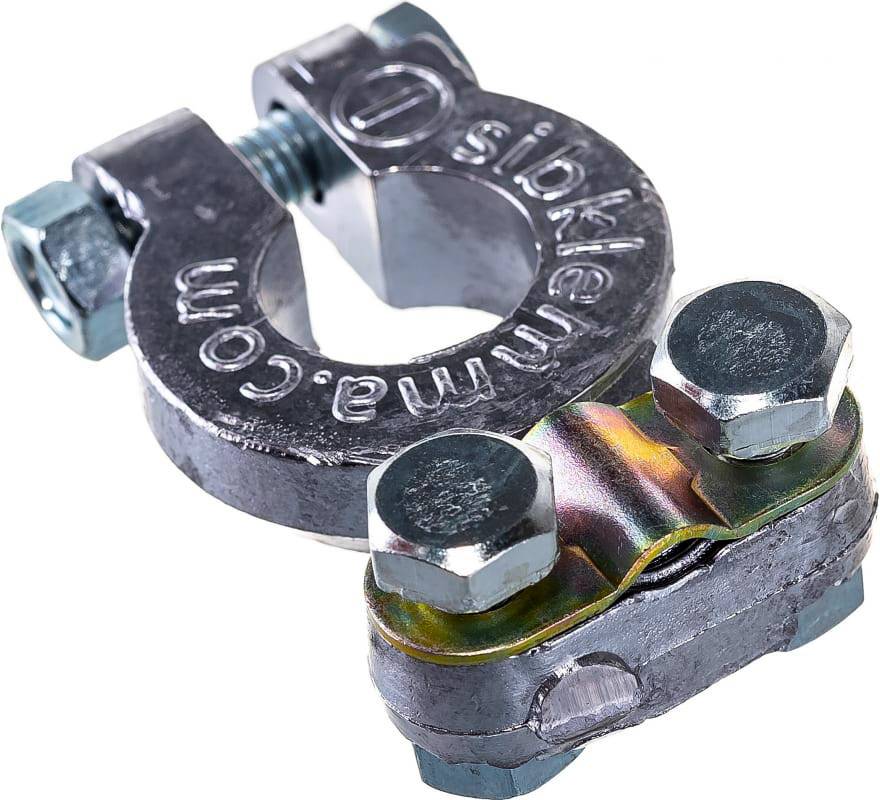 Клеммы аккумуляторные свинцовые SKYWAY КОНТАКТ европейские