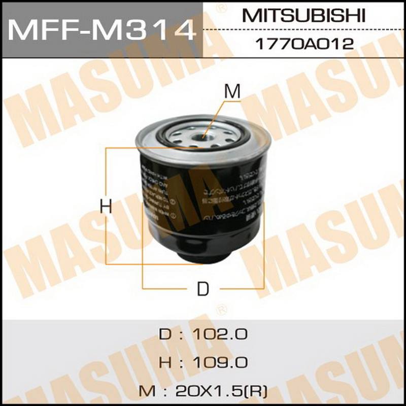 Фильтр топливный в бак Masuma MFF-M314
