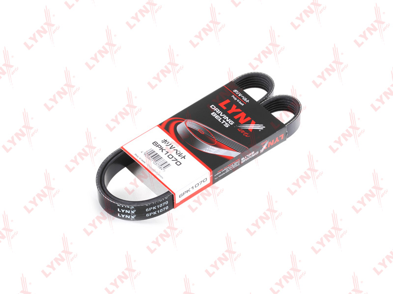 Ремень поликлиновый LYNX 6PK-1070