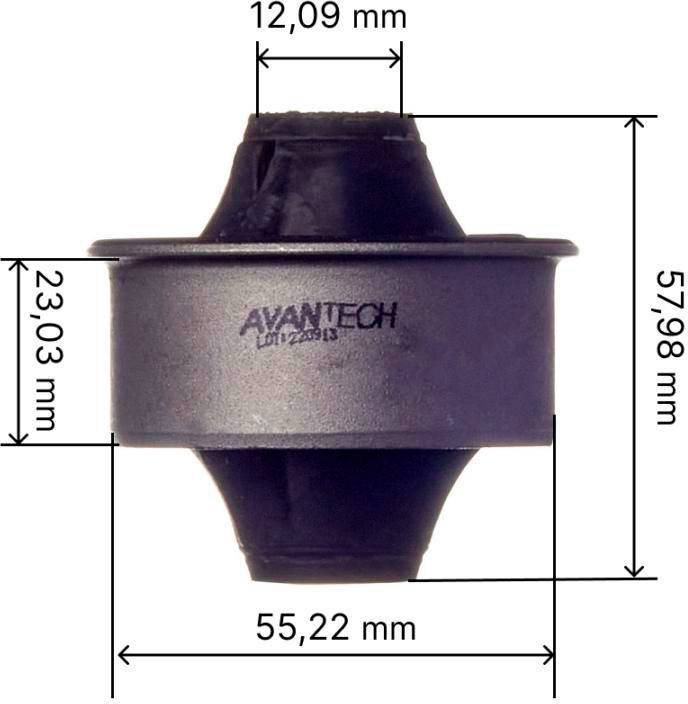 Сайлентблок подвески Avantech ASB0129