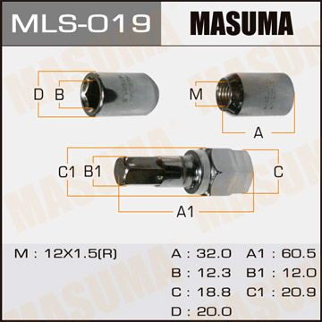 ГАЙКА MASUMA MLS-016