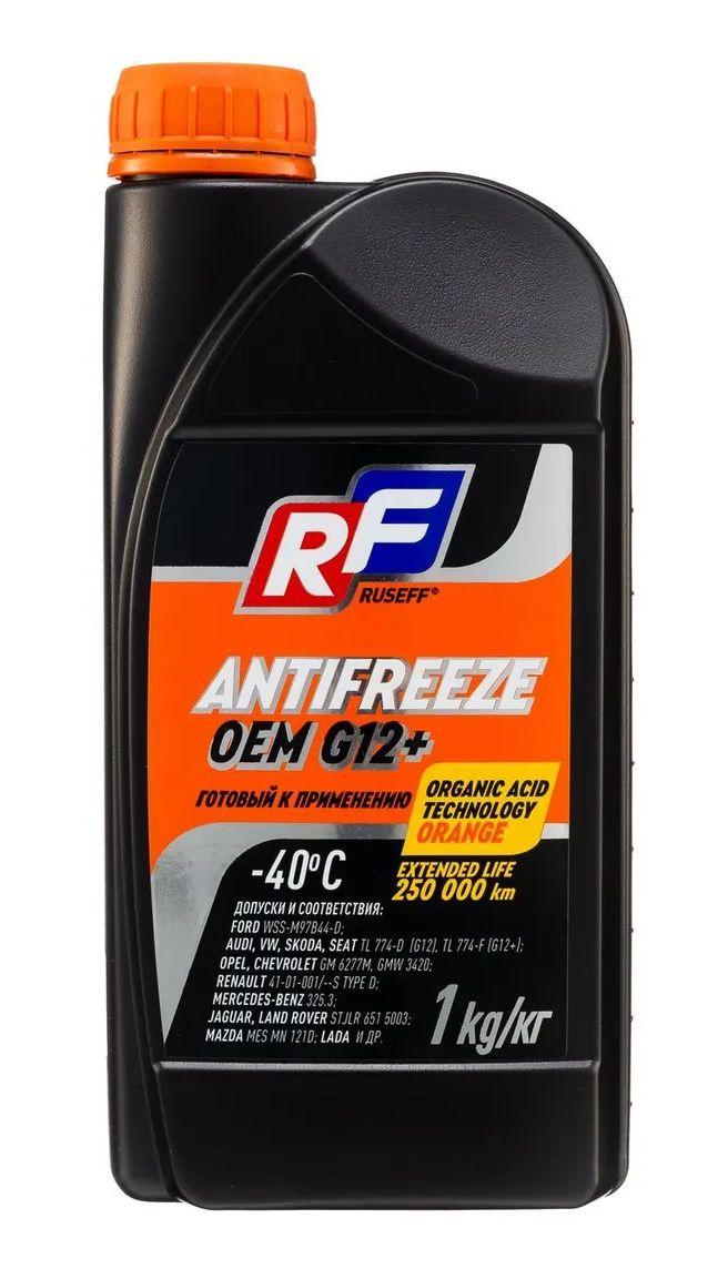 RUSEFF Антифриз ANTIFREEZE OEM G12+ 40 (1кг)