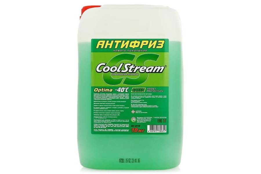 Антифриз CoolStream Optima 10 кг Зеленый