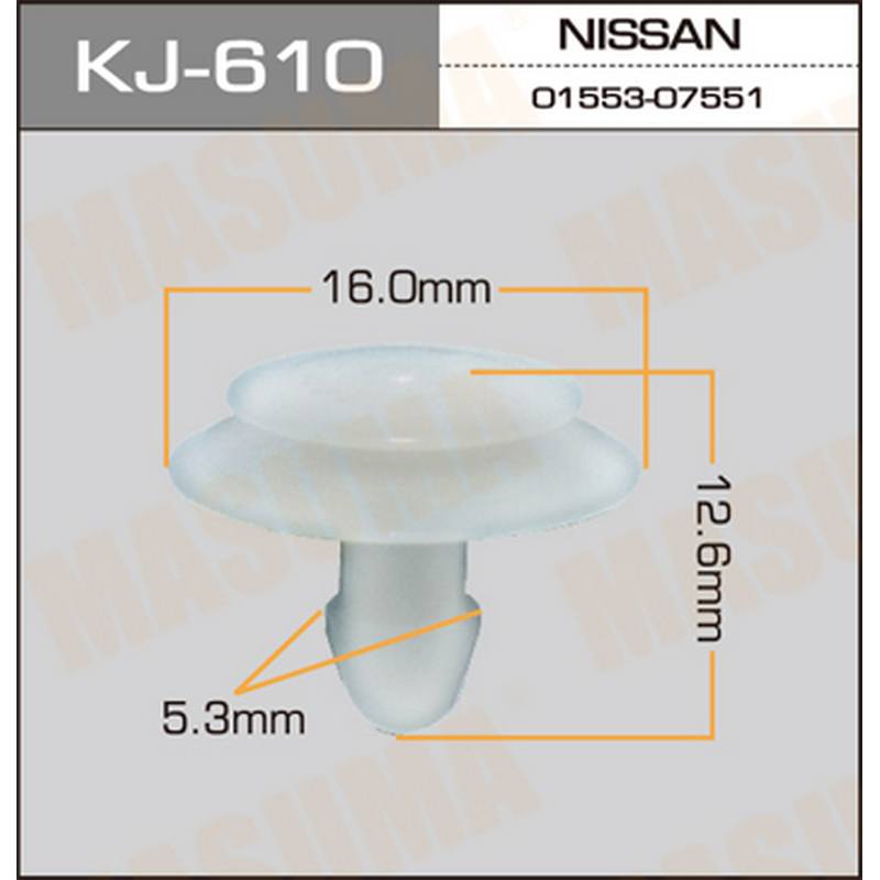 Клипса MASUMA KJ-610