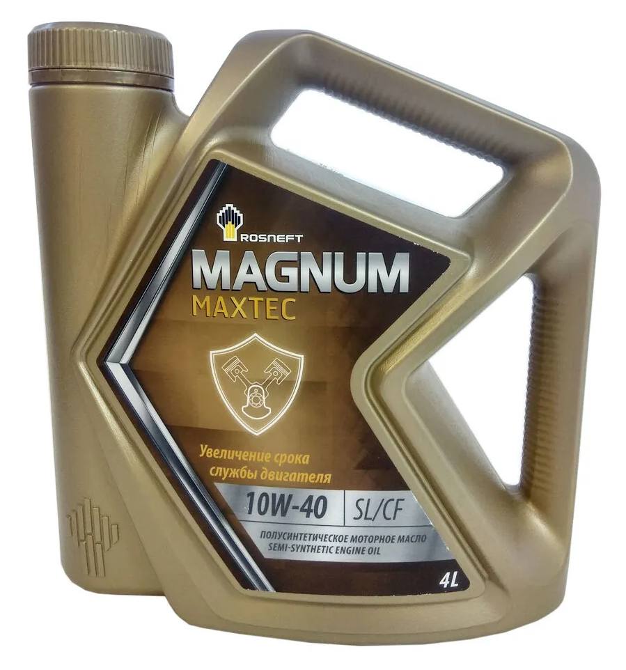Масло моторное Rosneft Magnum Maxtec 10W40 п/с 4л