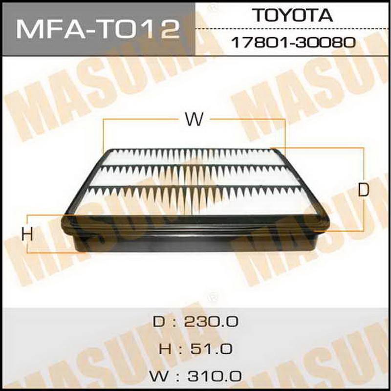 Фильтр воздушный MASUMA MFA-T012