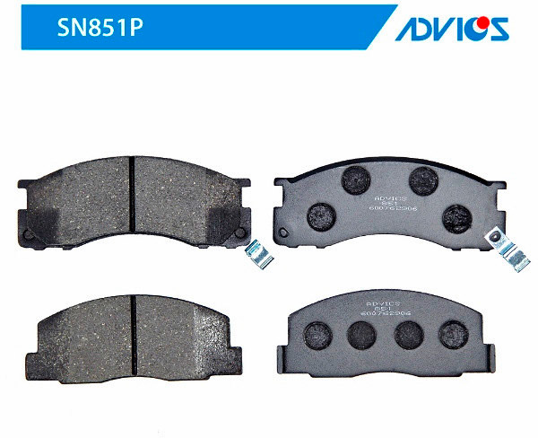 Колодки тормозные дисковые ADVICS SN851P