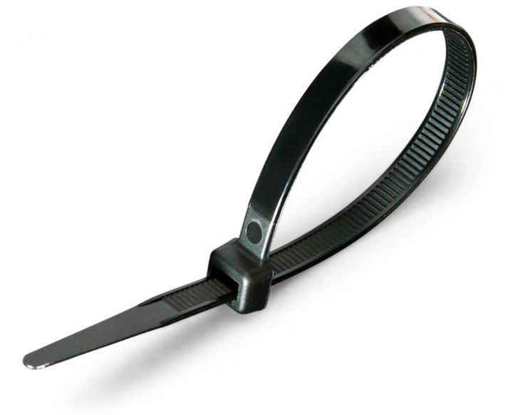 Стяжка нейлоновая черная 3*150ксс Fortiflex