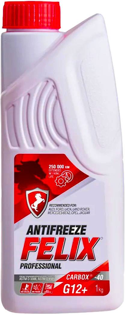 Антифриз FELIX Carbox G12+ красный 1 кг.