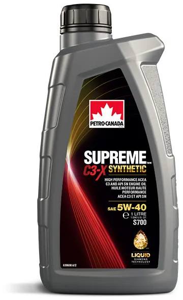 Моторное масло Petro-Canada Supreme C3-X Synthetic 5W-40 Синтетическое 1 л