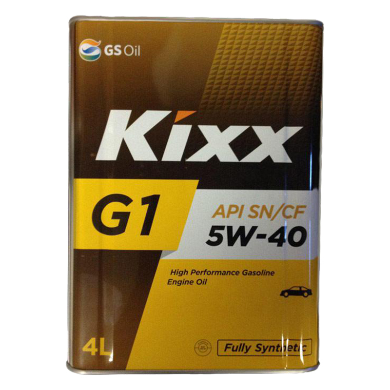 Масло моторное KIXX G1 SN/СF 5W40 синтетическое 4л