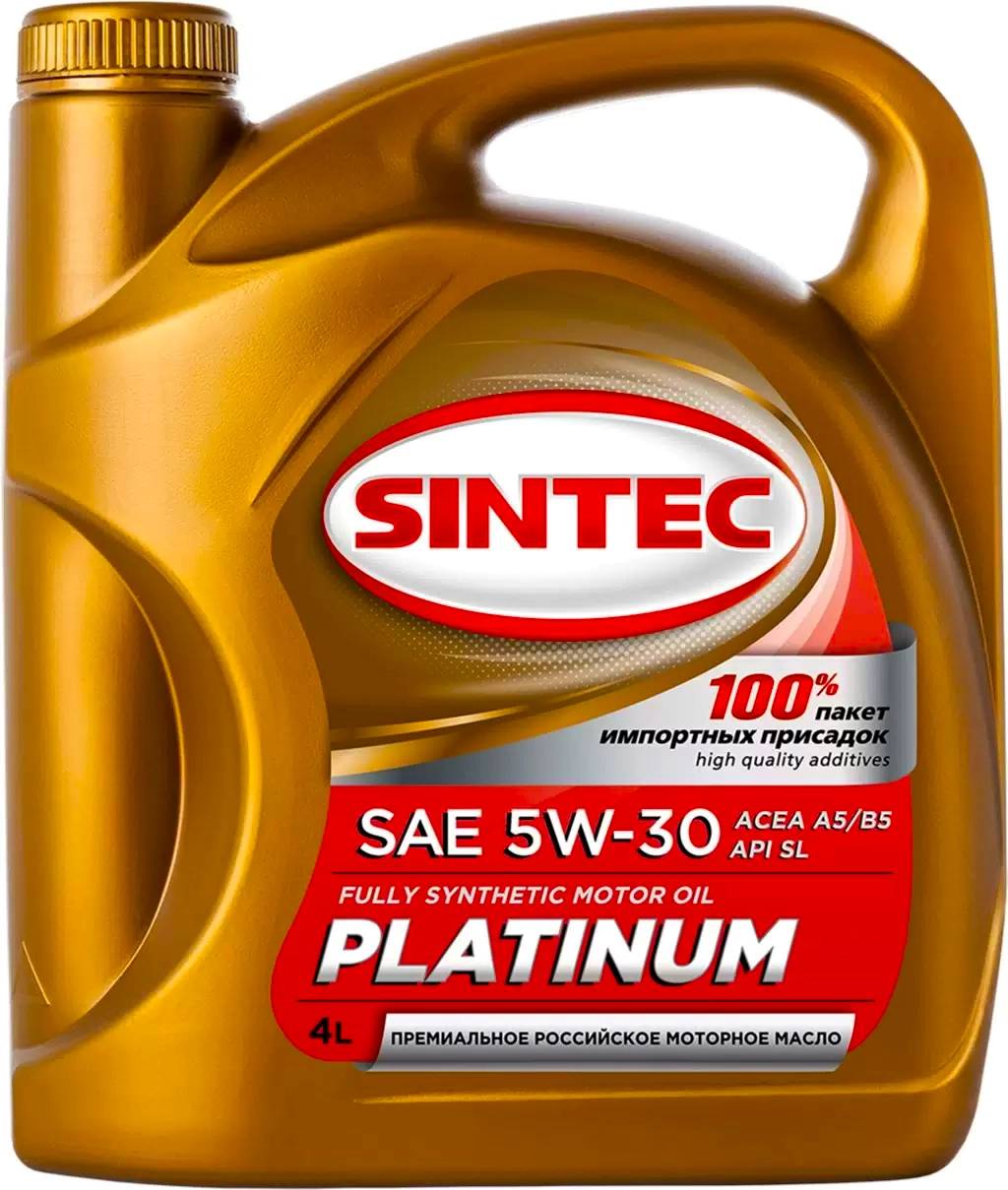 Масло моторное SINTEC Platinum SL A5/B5 5W30 4л