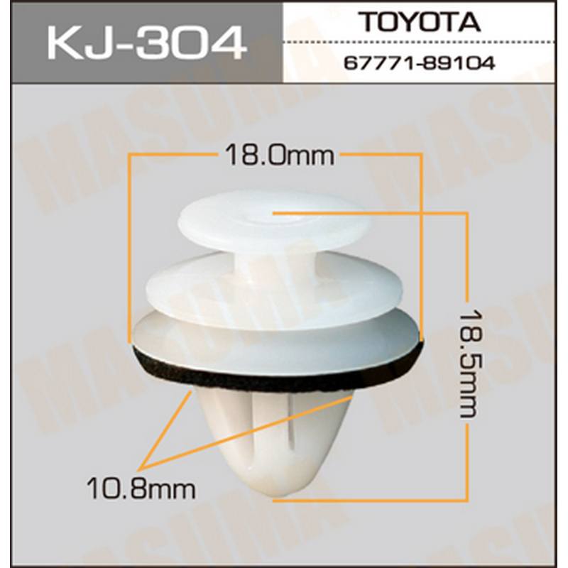 Клипса MASUMA KJ-304