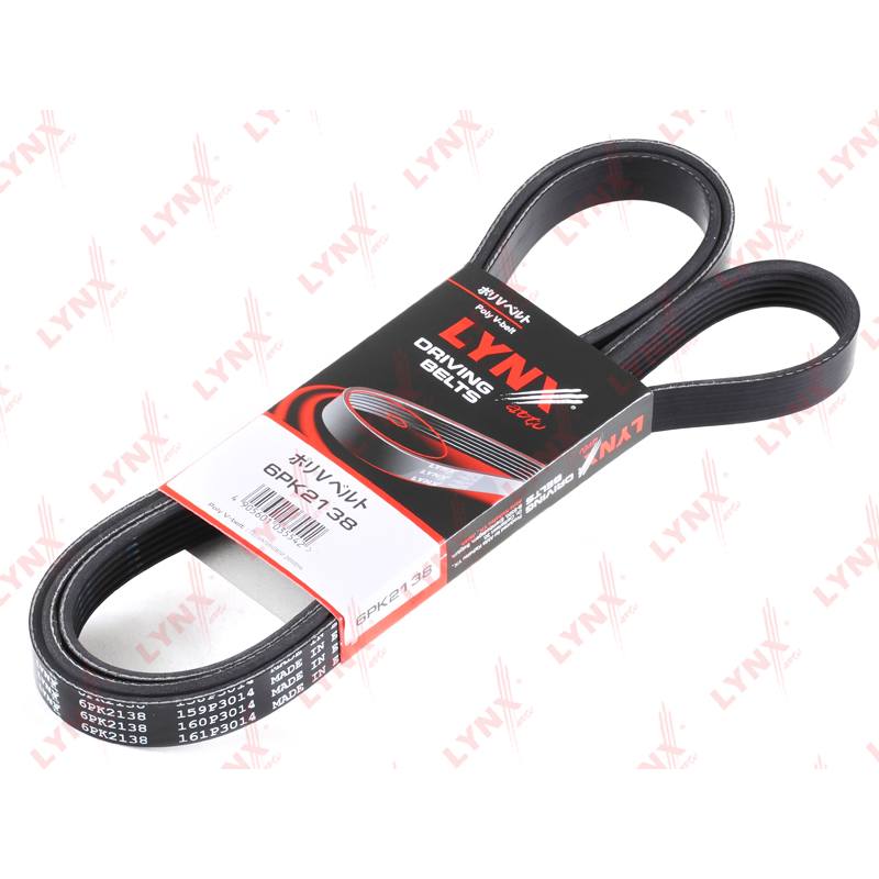 Ремень поликлиновый LYNX 6PK-2138