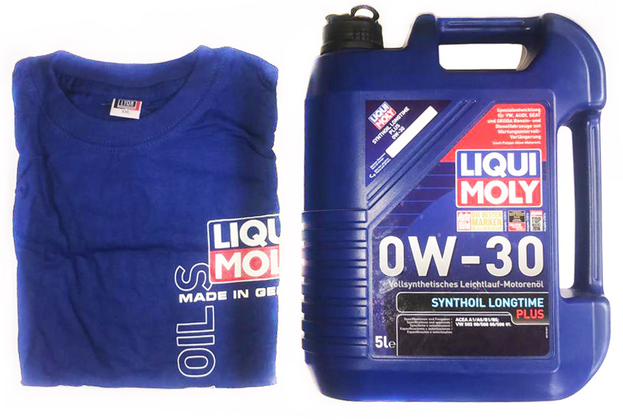 Масло моторное синтетическое Liqui Moly Synthoil Longtime Plus синтетика 0W30 5л