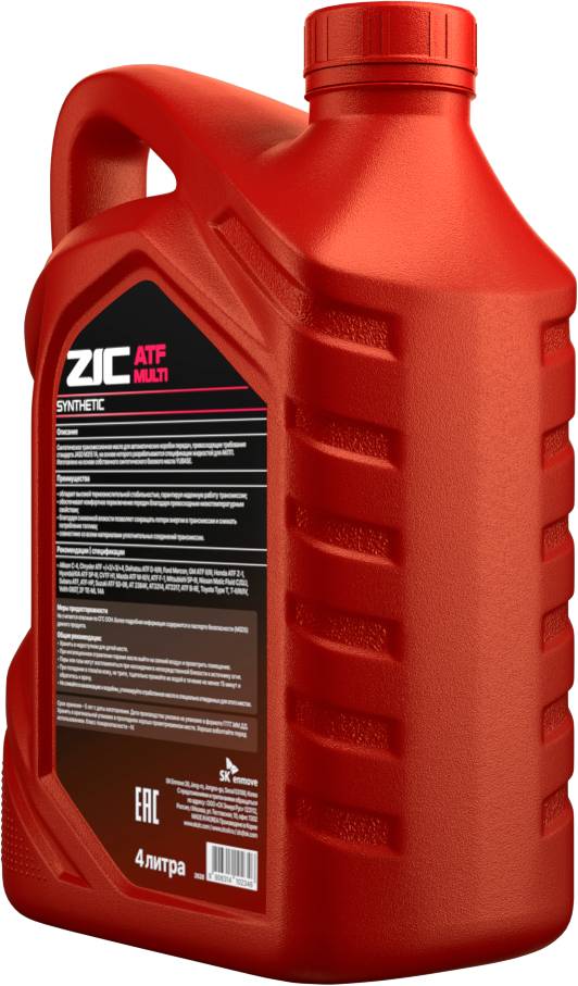 ZIC ATF Multi 4L Жидкость трансмиссионная