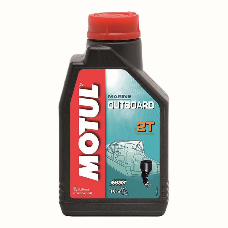 Масло для лодочных моторов MOTUL OUTBOARD 2T 1л.