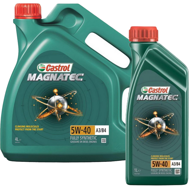 Моторное масло Castrol Magnatec 5W40 (4+1) АКЦИЯ
