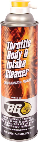 Аэрозольный очиститель системы воздухозабора BG 406