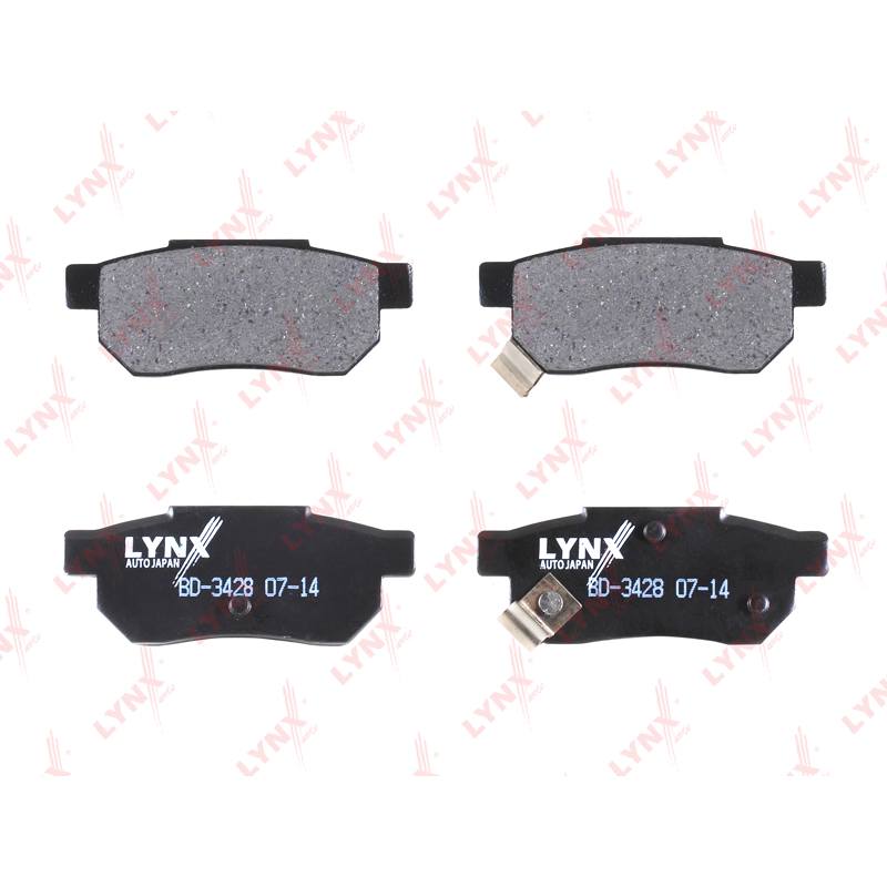 Колодки тормозные дисковые LYNXauto BD-3428