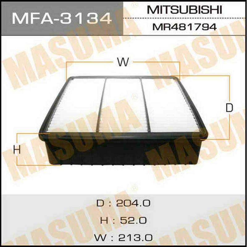 Воздушный фильтр MASUMA MFA-3134