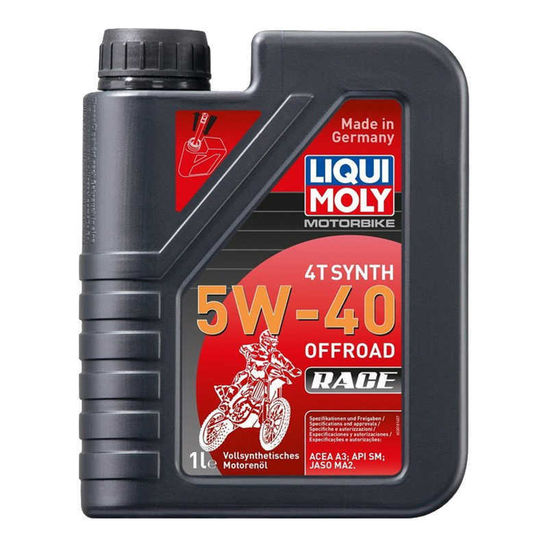 Масло моторное 20750 Liqui Moly HC Street Motorbike 5W40 MA2 1л
