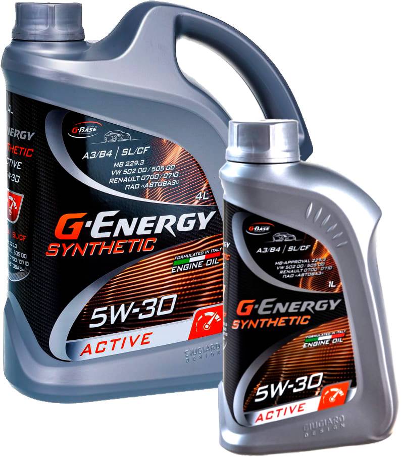 Моторное масло G-Energy Synthetic Active 5W30 синтетика АКЦИЯ 5л.