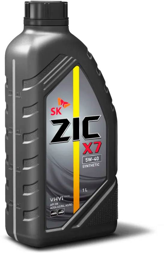 Масло моторное ZIC X7 5W-40 1л.