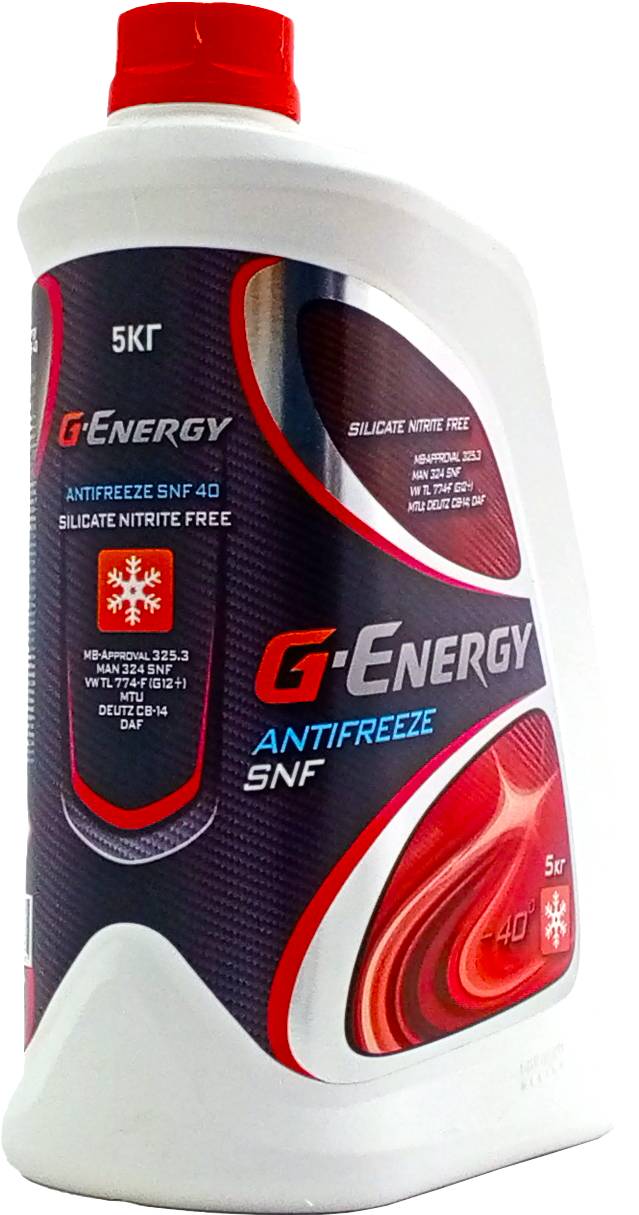 Антифриз G-ENERGY Antifreeze SNF -40, 5кг