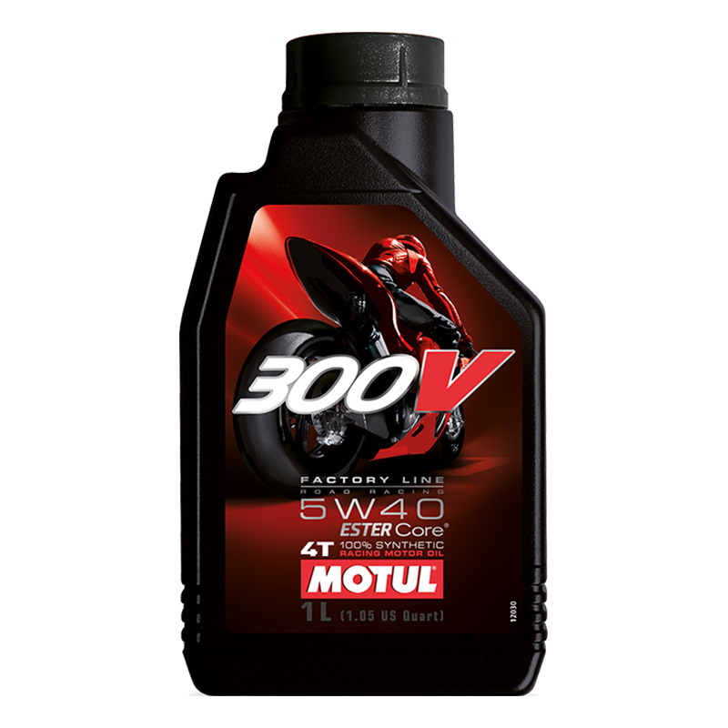 Масло моторное Motul moto 300V 4T OFF Road Racing 5W40 1L