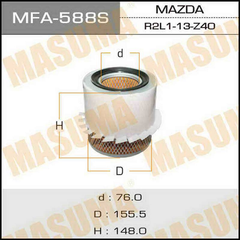 Воздушный фильтр Masuma MFA-588S