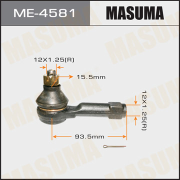 Наконечник рулевой MASUMA ME-4581