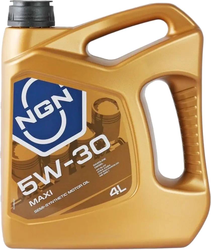 Моторное масло NGN MAXI A-LINE 5W30 4л