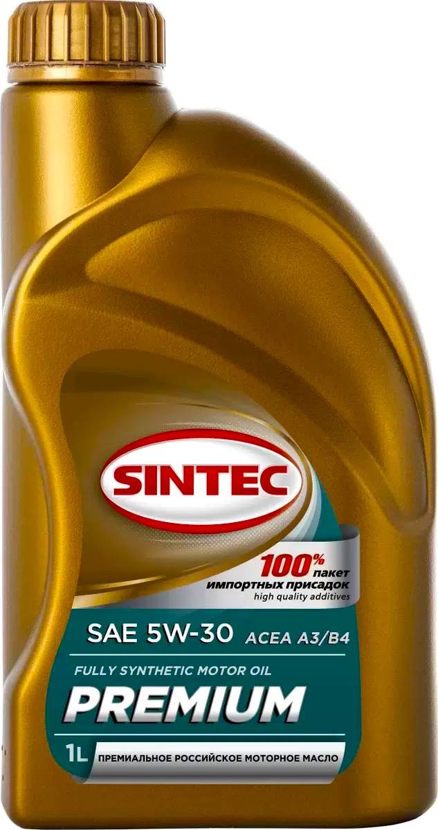 Масло моторное SINTEC Premium A3/B4 5W30 1л