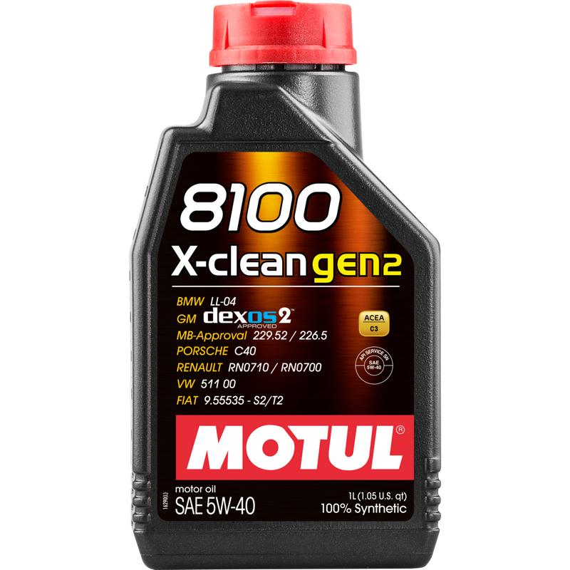 Моторное масло Motul 8100 X-Clean gen 2 С3 5W40 1л