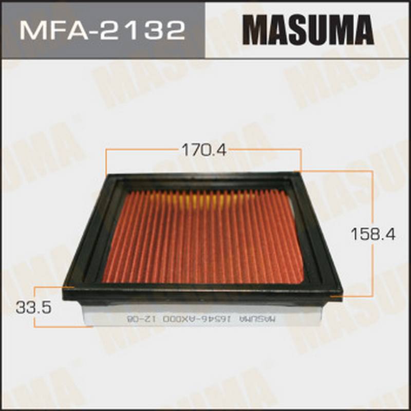 Воздушный фильтр MASUMA MFA-2132