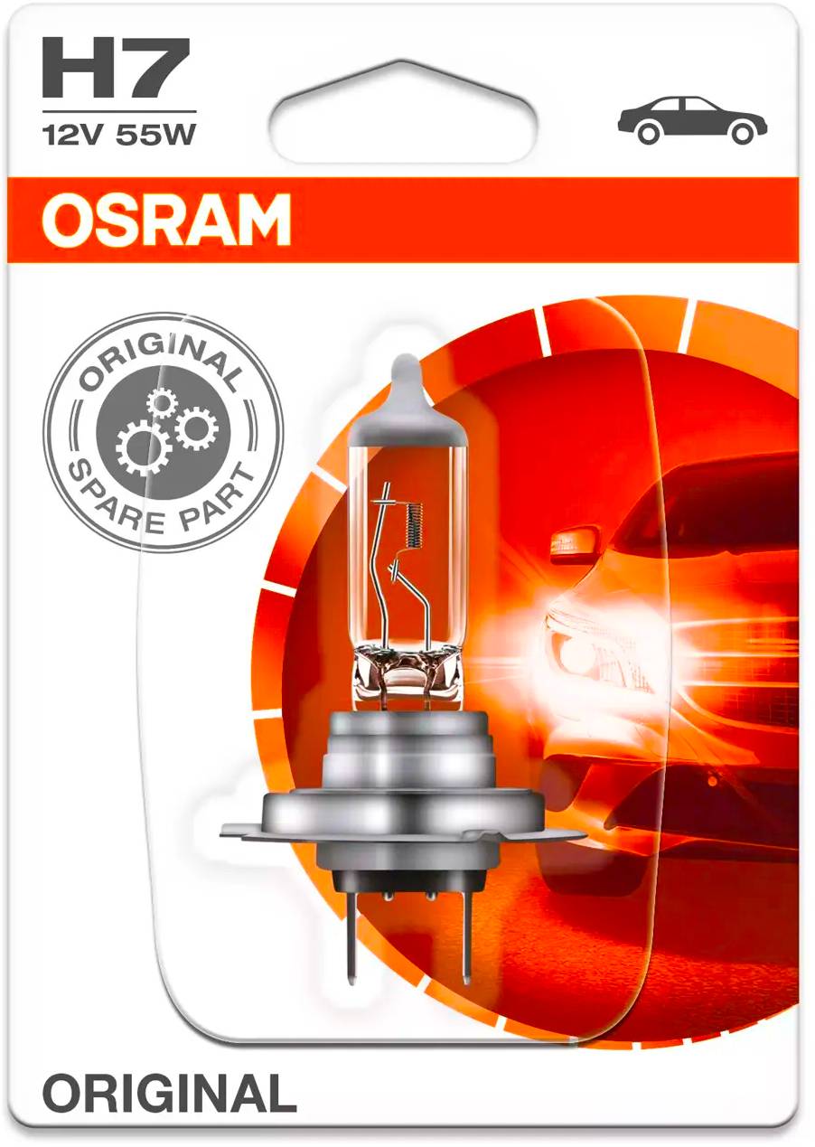 Лампа автомобильная Osram H7 12V-55W