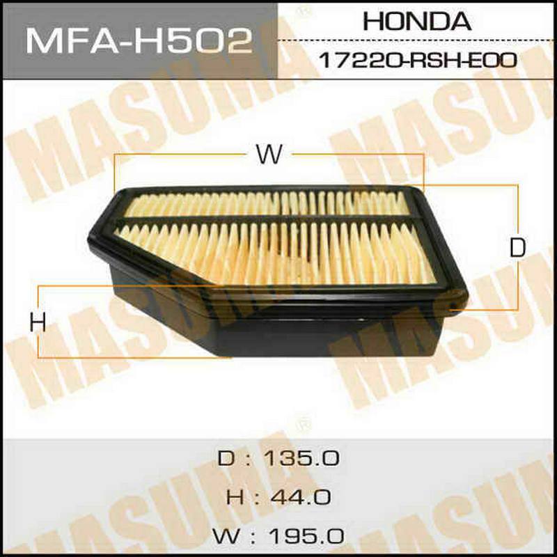 Фильтр воздушный MASUMA MFA-H502