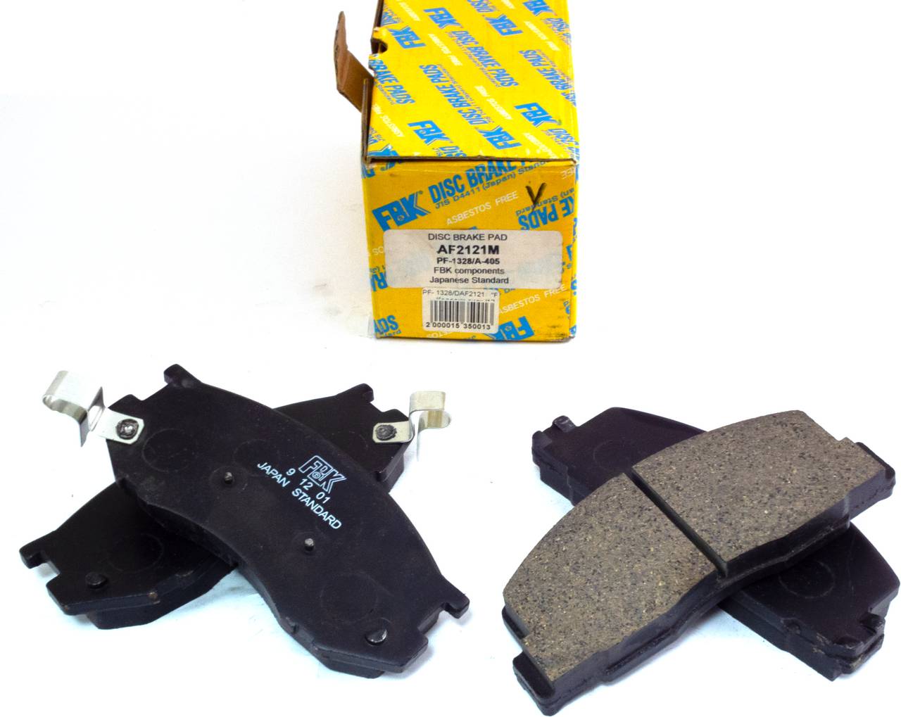 Тормозные колодки дисковые передние FBK FD2121M